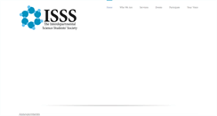 Desktop Screenshot of isss.ca