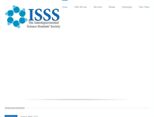 Tablet Screenshot of isss.ca