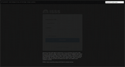 Desktop Screenshot of isss.ba